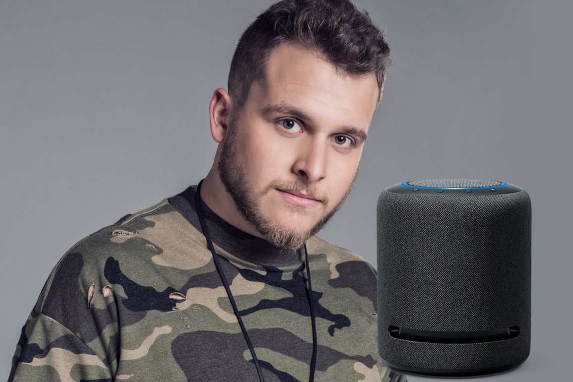 Bruno Martini e a Alexa inteligência artificial por voz da Amazon live