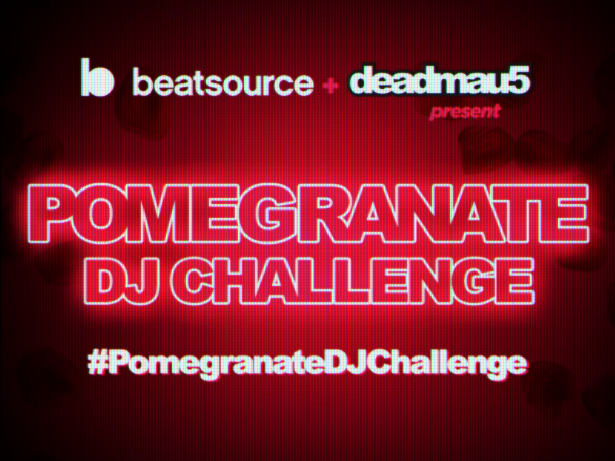 Deadmau5 E BEATSOURCE se unem para o concurso “POMEGRANATE DJ CHALLENGE”