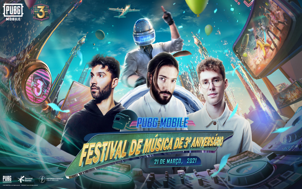 Alesso Lost Frequencies e R3HAB lançam novas tracks para o 3o aniversário de PUBG Mobile