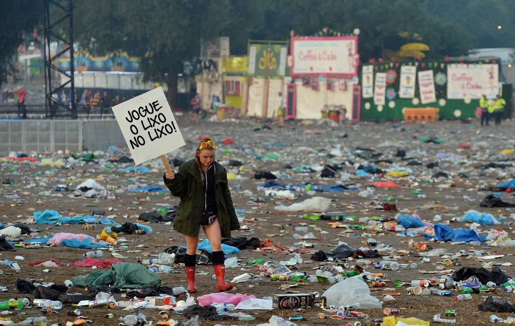 Pista bonita é pista limpa meio ambiente vibez