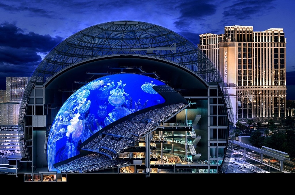 MSG Sphere o novo local de entretenimento de Las Vegas que vai te deixar de boca aberta MSG Sphere o novo local de entretenimento de Las Vegas que vai te deixar de boca aberta