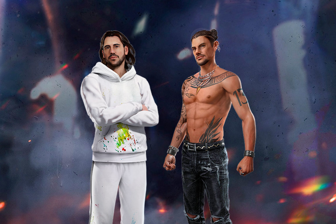Dimitri-Vegas-&-Like-Mike-ganharão-personagens-dentro-do-Free-Fire