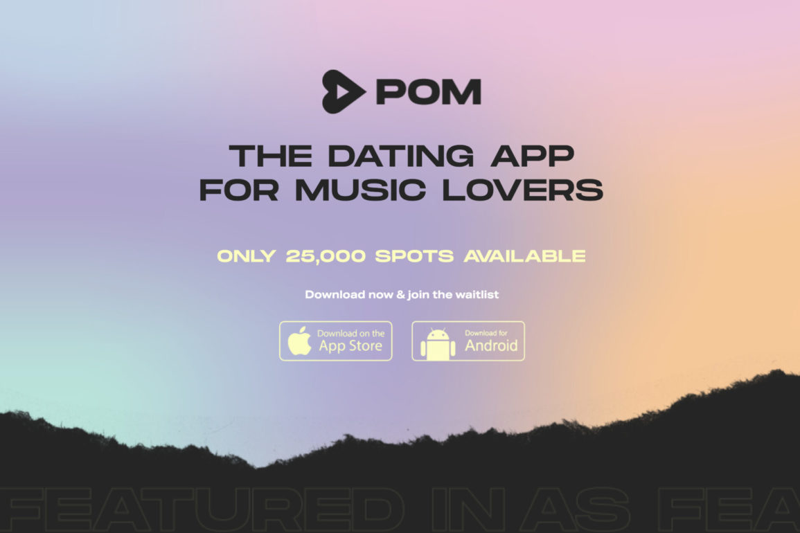 POM power of music Novo aplicativo de namoro conecta as pessoas através de seu gosto na música