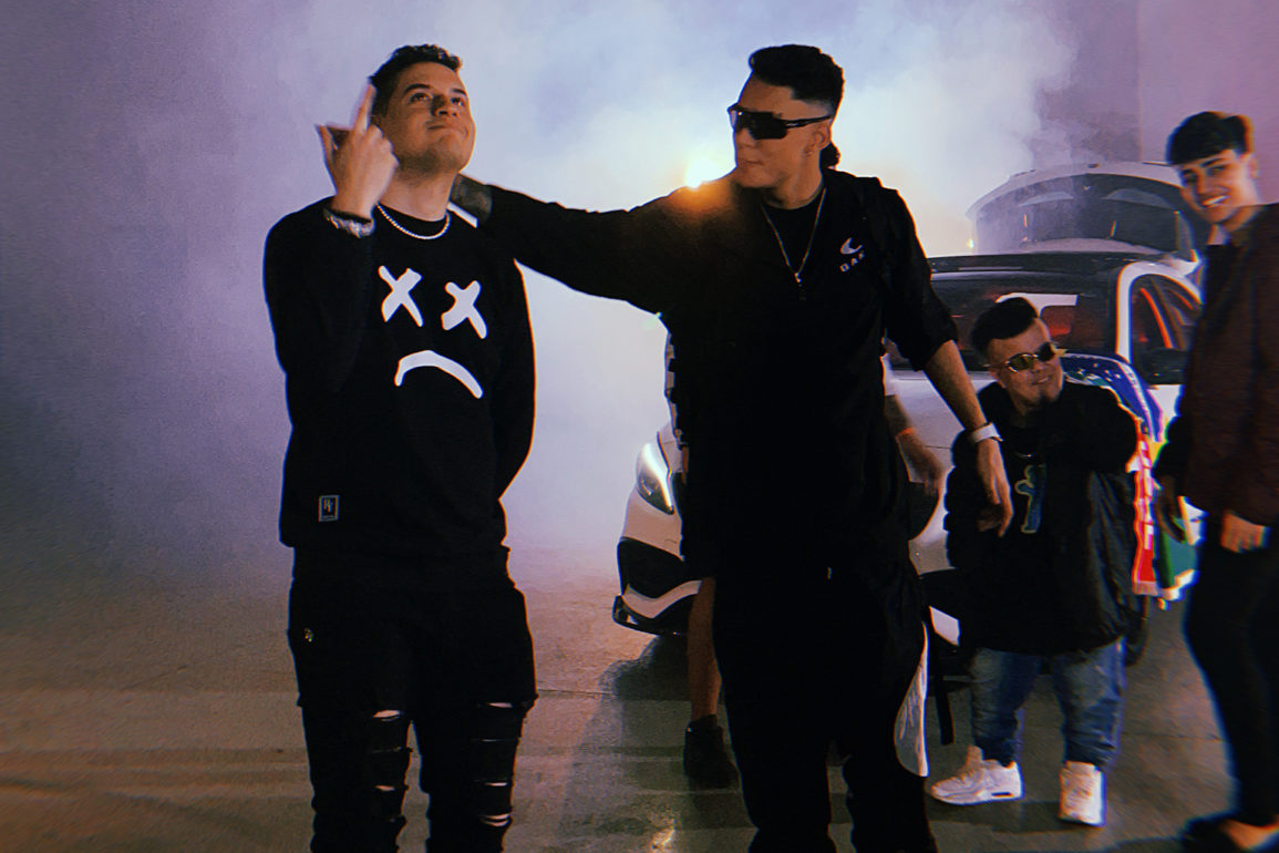 Vencedor-de-Melhor-DJ-do-Brasil-pelo-Prêmio-Jovem,-Flow-Key-apresenta-“Mercedes”-ao-lado-do-influenciador-IShow