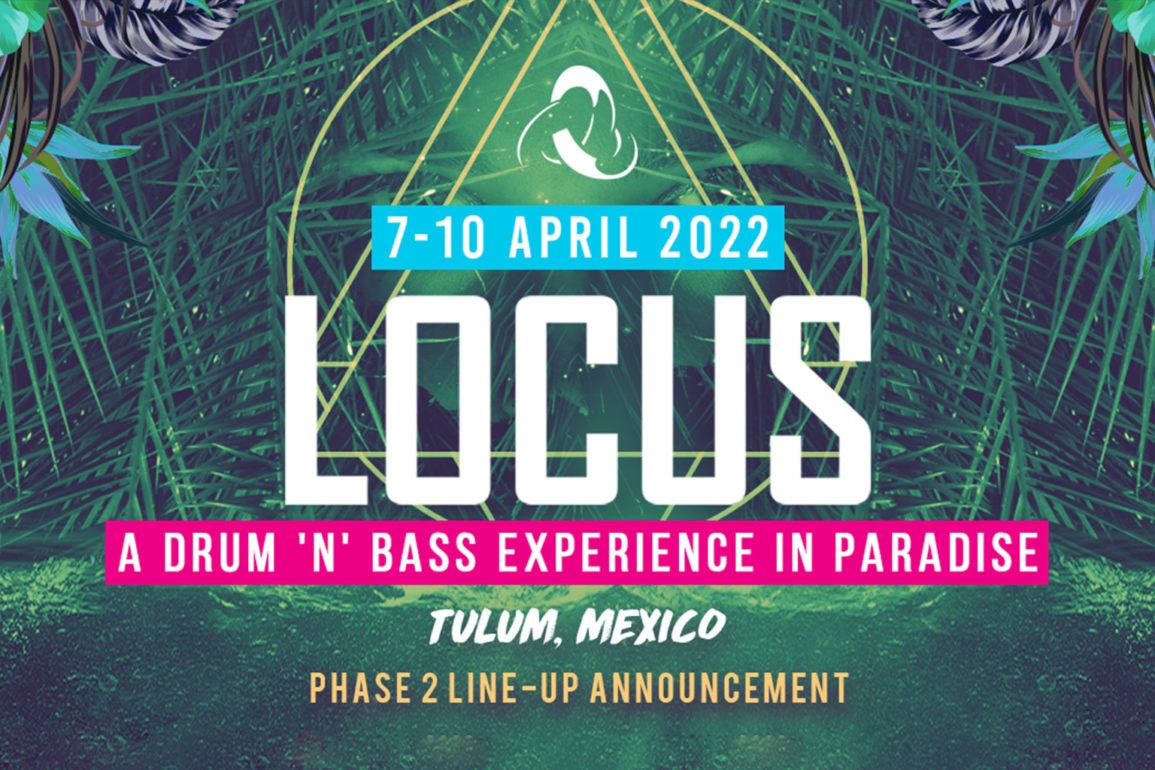 Pela primeira vez, LOCUS Festival levará a maior programação de Drum and Bass para Tulum
