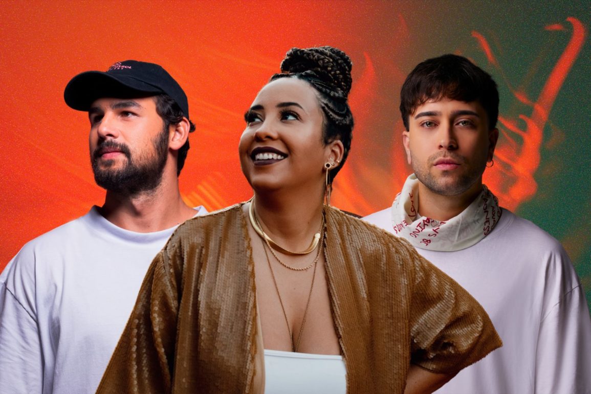 Maz, Letícia Fialho e Antdot Maz, Letícia Fialho e Antdot