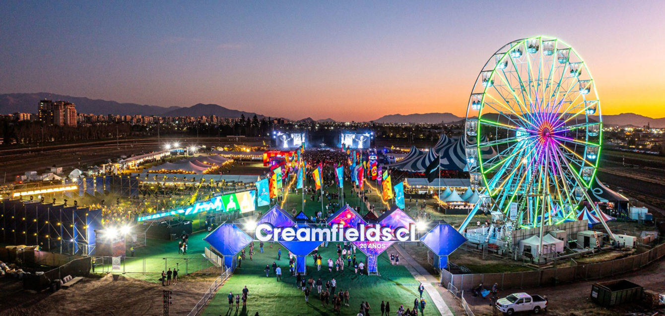 Creamfields Chile 2026 reúne mais de 70 mil pessoas, seis palcos e grandes DJs nos dias 14 e 15 de novembro, em Santiago.